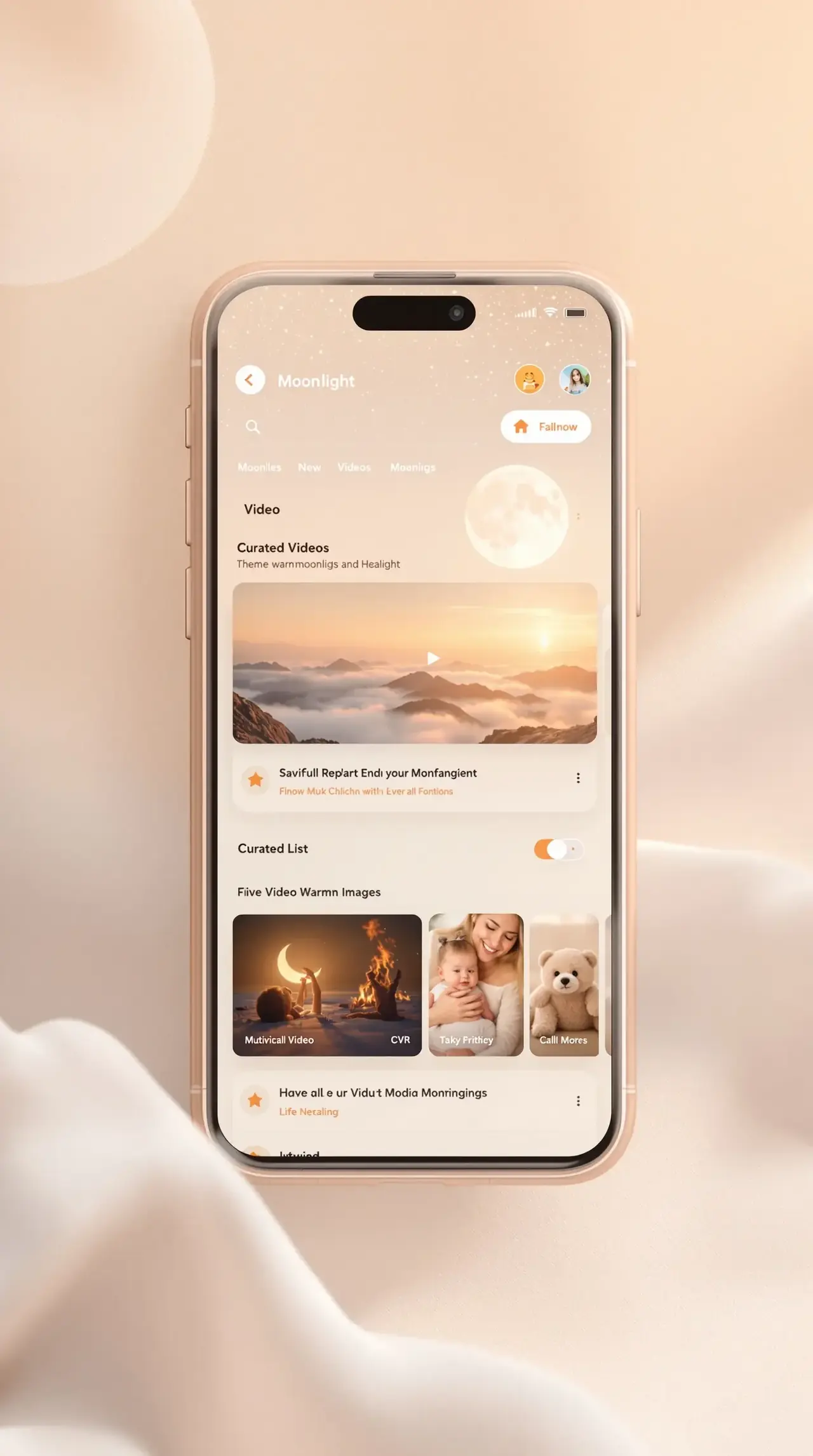 AI电影 APP 界面预览